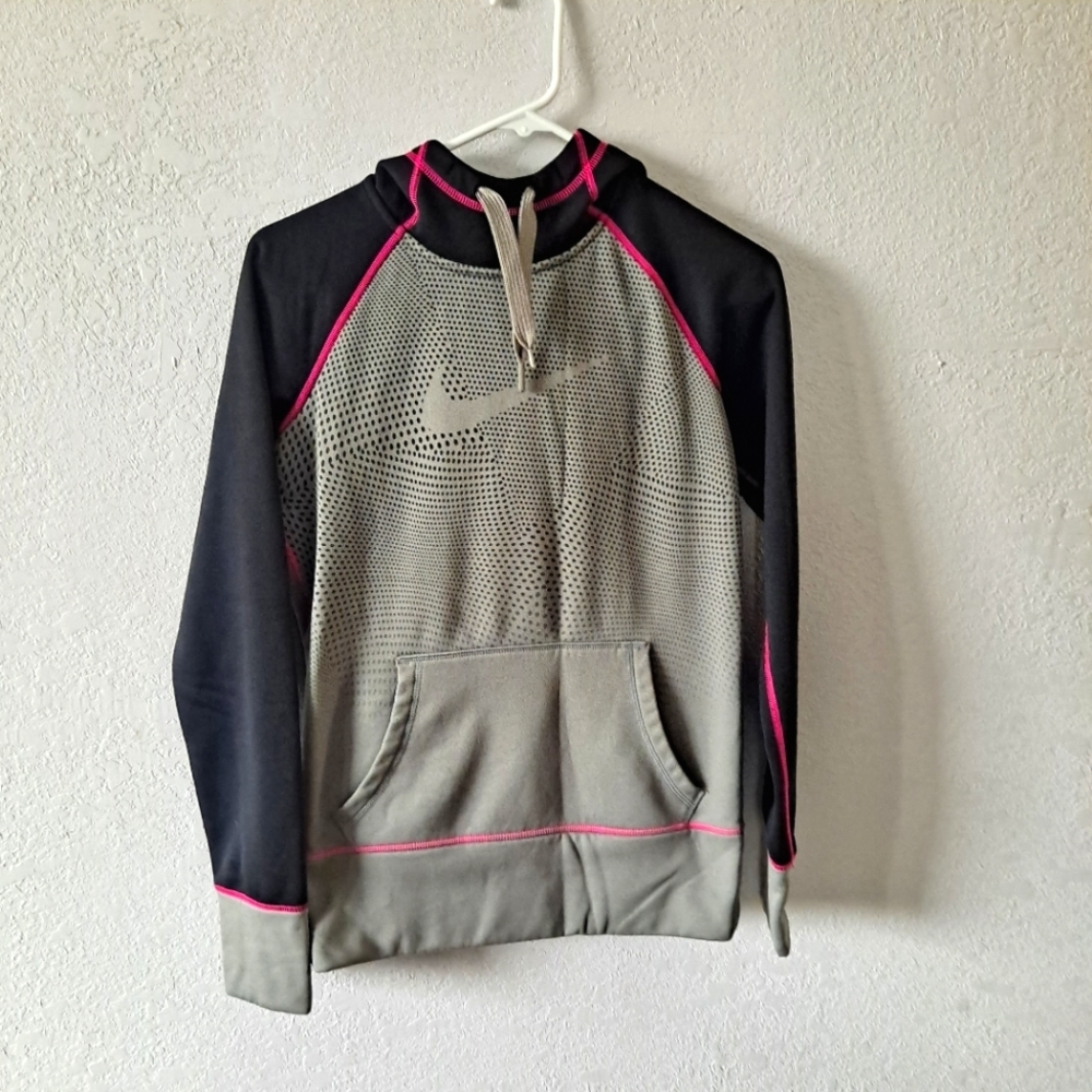 Black & Pink Nike Hoodie